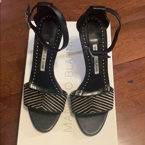 Manolo Blahnik strappy heels